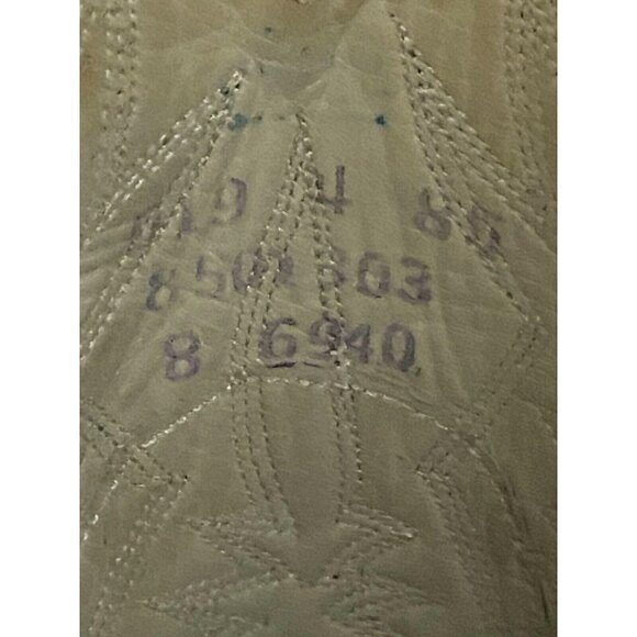 Dan Post Mens Black Leather Western Cowboy Country Boots US 10.5 Pull On - Picture 10 of 11